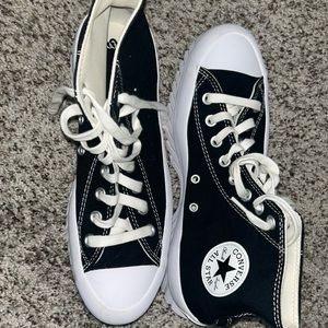 Black Platform Converse
